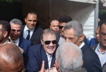 وصول السيد البدوي المرشح لرئاسة الوفد إلى مقر الحزب