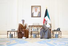 ولي العهد يستقبل نائب رئيس الوزراء وزير الخارجية الإماراتي