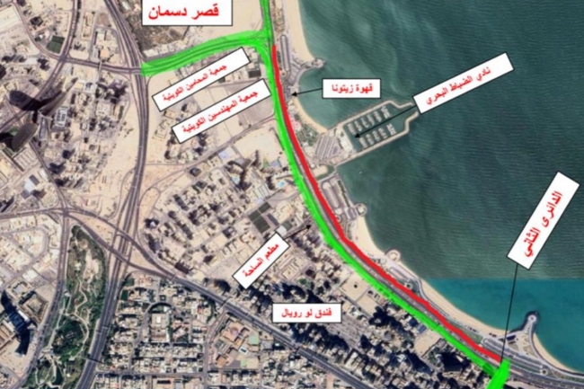 يبدأ الخميس الساعة 6 مساءً… إغلاق جزئي لشارع الخليج لمدة 3 أيام