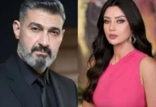 الفنان المصري ياسر جلال والإعلامية المصرية رضوى الشربيني.