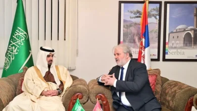 نيابةً عن أمير الرياض.. فيصل بن عياف يشارك سفارة صربيا احتفالها الوطني