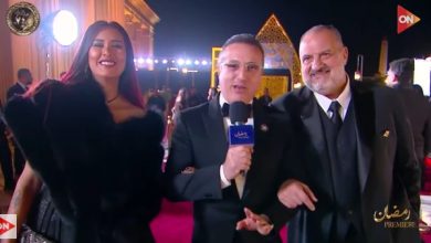 الفنان خالد الصاوي وزوجته