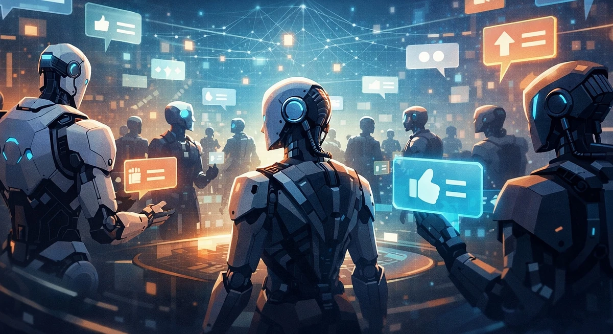 منصة MoltBook - المصدر: ndtv