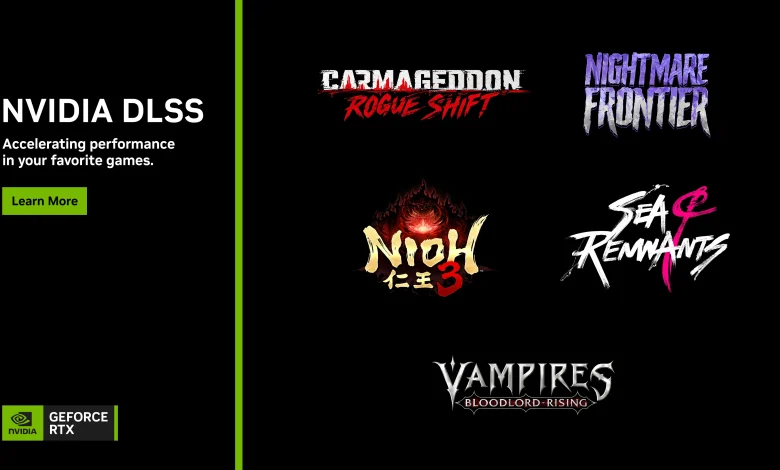 DLSS 4 يعزز أداء Nioh 3 وVampires: Bloodlord Rising مع خاصية MFG