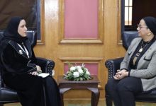 المستشارة أمل عمار تلتقي ممثلة المملكة العربية السعودية لبحث سبل التعاون المشترك في دعم قضايا المرأة