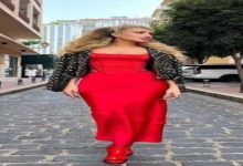 إطلالات مايا دياب بالأحمر تعكس أناقة رومانسية في أجواء عيد الحب