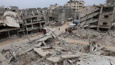 استشهاد امرأة وطفل في غزة...