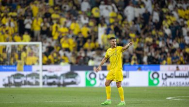 الرقم 7 حاضر في المدرجات.. جماهير النصر تساند رونالدو قبل قمة الاتحاد