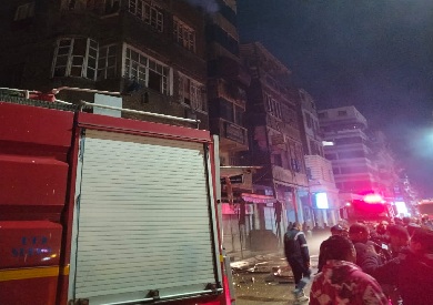 السيطرة على حريق منزل بحي المناخ في بورسعيد