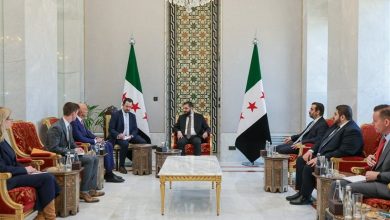 الشرع يبحث مع وفد أمريكي التطورات الأخيرة والقضايا المشتركة