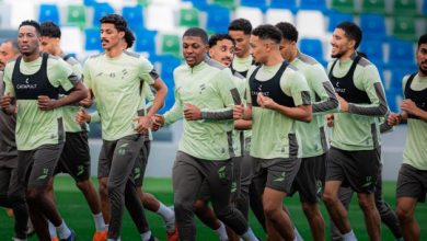 الفريق الفتحاوي يختتم تحضيراته لمواجهة القادسية