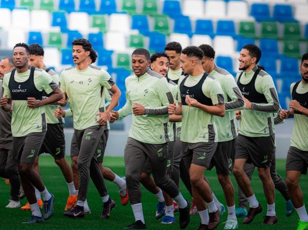 الفريق الفتحاوي يختتم تحضيراته لمواجهة القادسية