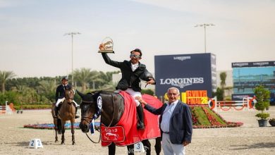 المصري عمرو جمال يحصد لقب النسخة الـ26 من كأس بطولة الشارقة الدولية لقفز الحواجز