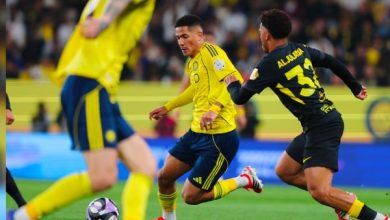 النصر يفوز على الاتحاد بثنائية في الكلاسيكو