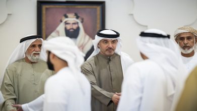 بالفيديو والصور.. هزاع بن زايد يعزي في وفاة مريم محمد سالمين رحمه الشامسي