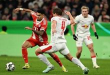 بايرن ميونيخ يفوز على لايبزيغ بكأس ألمانيا