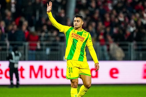 بمشاركة مصطفى محمد.. نانت يسقط أمام ليون ويواصل الاقتراب من مناطق الخطر