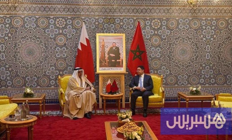 بوريطة يستقبل وزير الخارجية البحريني