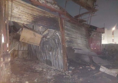 بين محطتي المترو والقطار.. شهود يروون تفاصيل اندلاع حريق محلات المرج الجديدة