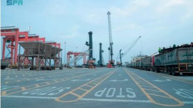 تصدير 52 ألف طن من "الكلنكر" عبر ميناء مدينة جازان للصناعات الأساسية والتحويلية