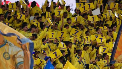 جماهير النصر تدعم "الغائب" كريستيانو رونالدو خلال كلاسيكو الاتحاد