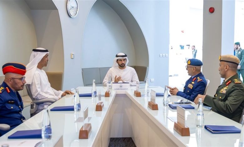 حمدان بن محمد يترأس مجلس الدفاع ويستعرض خطط التطوير والتحديث