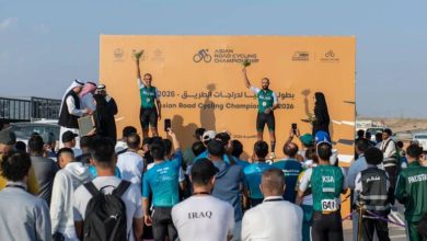 ذهبية وبرونزية للسعودية في بطولة آسيا للدراجات 2026 بالقصيم