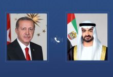 رئيس الدولة والرئيس التركي يبحثانعلاقات التعاون بين البلدين