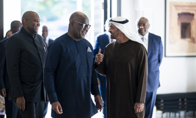 رئيس الدولة ورئيس الكونغو الديمقراطية يشهدان اتفاقية الشراكة الاقتصادية الشاملة