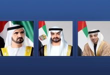 رئيس الدولة ونائباه يعزون ملك الأردن في وفاة رئيس الوزراء الأسبق