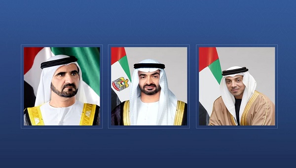 رئيس الدولة ونائباه يعزون ملك الأردن في وفاة رئيس الوزراء الأسبق