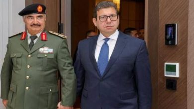 رئيس المخابرات العامة يلتقي المشير خلفية حفتر