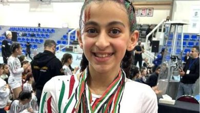 زين العضايلة تحصد الذهبية في بطولة الأردن للجمباز