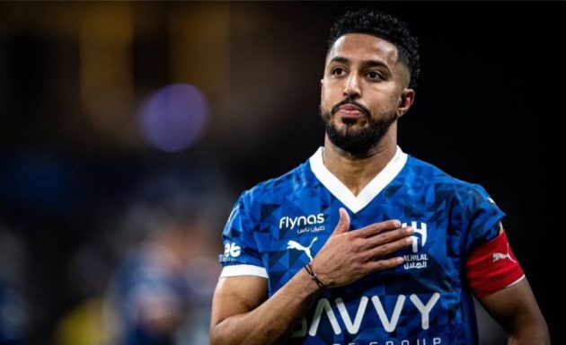 سالم الدوسري ينضم لغيابات الهلال أمام شباب الأهلي