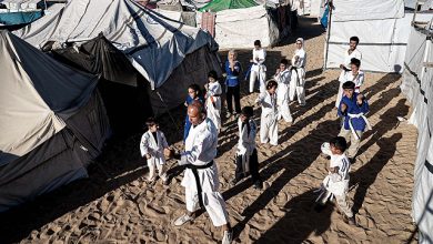 غزة.. أطفال الكاراتيه يتحدون الدمار لاستعادة أحلامهم الرياضية