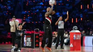 ليلارد يعادل الرقم القياسي في مسابقة الثلاثيات