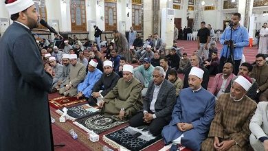 محافظة البحر الأحمر تحتفل بليلة النصف من شعبان بمسجد الميناء الكبير