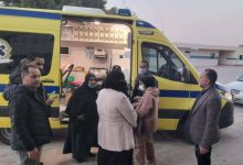 مستشفى الشيخ زويد يستقبل مصابا ومريضة فلسطينيين قادمين من معبر رفح البري