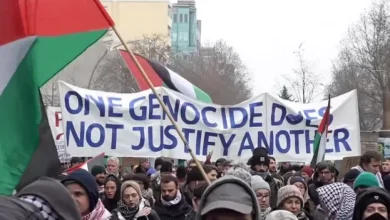 مظاهرات في ألمانيا وفرنسا تطالب بمعاقبة "إسرائيل" ومقاطعتها