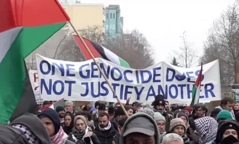 مظاهرات في ألمانيا وفرنسا تطالب بمعاقبة "إسرائيل" ومقاطعتها