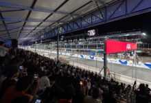 منطقة الجماهير في حلبة كورنيش جدة تشهد توافداً جماهيرياً كبيراً