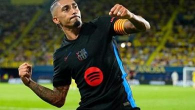 موقف رافينيا وراشفورد من المشاركة مع برشلونة أمام جيرونا