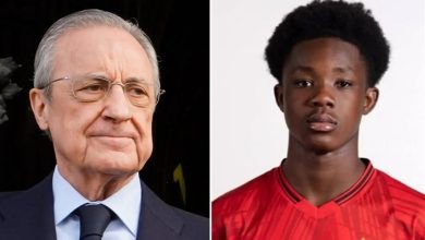 موهبة غانية في البرنابيو