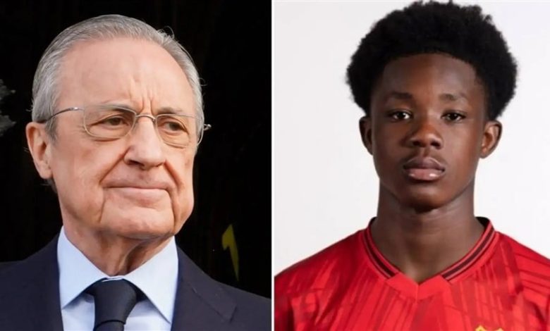 موهبة غانية في البرنابيو